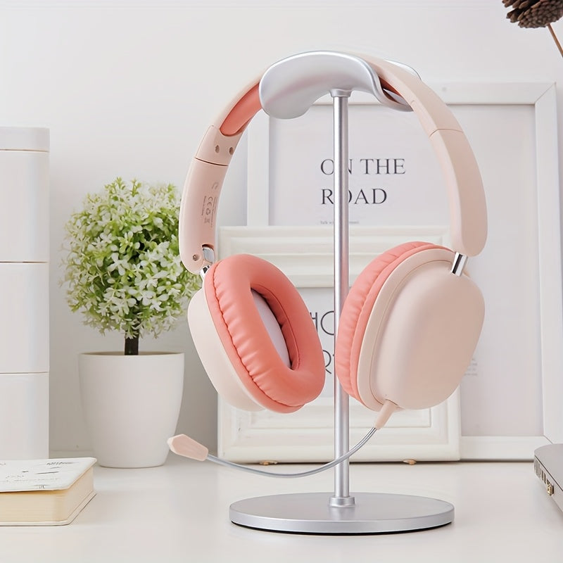 Over-ear Bluetooth Headphones With Microphone, Gaming Headphones, 15-hour Playback Time, High Sound Quality, Extendable And Foldable, Soft Memory Foam Ear Cups, Button Control, Suitable For Listening